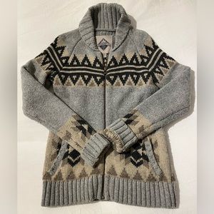 Beaver Canoe Cowichan Sweater Jacket